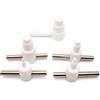 LeTkingok Kit Svasatura Tubo PFA Da 5 Pezzi, Espansore Belling, Alesatore per Tubi PTFE, Apri Fori Espandibili, Espansore Termico Polytef.