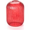 ORION LIGHTSTYLE Paralume in vetro colorato paralume in vetro di ricambio per lampada da tavolo lampada a sospensione lampada da soffitto Ø14 cm H20 cm rosso