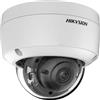 Hikvision Real HD DS-2CD2186G2-I Acusense Darkfighter - Telecamera IP PoE Dome da 8 MP per interni ed esterni, grandangolo da 2,8 mm, 3 assi, WDR, IP67, IK10, H.265+, compatibile con telecamera IP NVR Hik