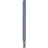 QUARKZMAN Punte Cacciavite testa esagonale piatta H8 (8mm) con Punta Magnetiche Gambo Esagonale 1/4 Lunga 150mm (6) in Acciaio S2 Inserti per Avvitatore Metrico con Bussola, Blu