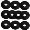 Xinjoduz Confezione da 10 lame di ricambio per tagliatubi in acciaio inox, resistenti alla corrosione, ruote di ricambio per tagliatubi (nero, 1,8 x 1,8 x 0,3 cm)
