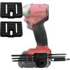 deawater 2set universale supporto magnetico per punte si monta saldamente alla vite della clip della cintura si adatta al lato destro e sia a sinistra del driver per ryobi Ridgid DeWalt Milwaukee Makita Bosch