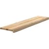 vidaXL Gradini 12 pz 110x30x2 cm in Rovere Massello Non Trattato, gradino del gradino, gradino della scala, gradino della scala in quercia
