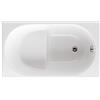 WEBMARKETPOINT Vasca in vetroresina c/sedile mod.astor Misure: Cm.120x70