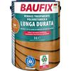 Baufix Vernice Trasprente Poliuretanica a Lunga Durata, Teak, 5L