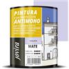 JOVIRA PINTURAS Pittura Antimuffa. Previene la muffa. Resistente alla comparsa di muffe sui muri. Aspetto opaco. (750 Millilitri, Viola)