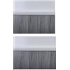 STORMGUARD 02AM0031000W BDS - Set di 2 guarnizioni autoadesive per il fondo della porta, colore: bianco, 1 m