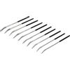 BGS 1921 | Serie di lime diamantate | curve | 140 x 3 mm | 10 pz.