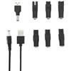 JZK 5V Sostituzione cavo caricabatterie rasoio USB, adattatori di ricarica rasoio per vari parrucchieri elettrici, purificatori e strumenti di bellezza Suggerimenti per connettori cavo di ricarica