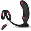 FROON -Ánẹllō Vĩbråňtẹ per il Pèñé con Télécōṃåndo Dĩlđö il Relax, Vībraťore Ānalẹ Uomo Donna Prósťata Mașsaĝgiațore Prøsťatiço Ānalè Pluĝ Ŝtimõlaťore Clítọridě Ġioćattolộ Ŝessųalẹ, Ricaricabile Usb
