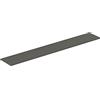 Iconico Home QBE Top/Mensola sp. 2,2 cm, Ingresso, Soggiorno, Camera da letto, Cameretta ragazzi, Studio, 225x35 cm, Grigio scuro