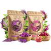Mary Rose Set Regalo Pink & Purple Matcha Alternative 2x50g - Frutto del Drago e Ube in Polvere, Naturali per Latte, Smoothie e Dessert Creativi, Colori Vibranti e Gusto Esotico