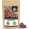 Alpi Nature Boccioli di Rosa Essiccati 25g, Boccioli di Rosa Interi Essiccati per Tè e Tisana