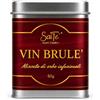 SaiTè -Aromi Creativi- SaiTè Bontà VIN BRULÈ 50 g sfusa, tisana mela e cannella con arancio e chiodi di garofano, tisane regalo dal prifilo speziato e avvolgente, miscela lavorata a mano, Made in Italy