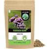 Alpi Nature Verbena Tisana 125g, Erba Essiccata e Tagliata, Tè di Verbena a Foglia Larga