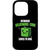Fantasy Creature Humor Gelatinous Cube Custodia per iPhone 14 Pro Caution Gelatinous Cube ama abbracciare