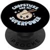 Dim Sum Culture Yum Cha Asian Foodie Appassionato di cucina cinese e ravioli amanti del Dim Sum PopSockets PopGrip Adesivo