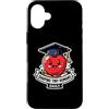 Teacher Humor Educator School Teaching N Custodia per iPhone 16 Plus Shaping Tiny Humans, divertente insegnante della Apple School Grade