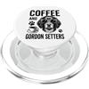 Funny Gordon Setter And Coffee Designs Caffè e Gordon Setters Divertente Gordon Setter PopSockets PopGrip per MagSafe