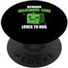 Fantasy Creature Humor Gelatinous Cube Caution Gelatinous Cube ama abbracciare PopSockets PopGrip Adesivo