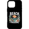 Cercatore Di Conchiglie E Vetri Mare Custodia per iPhone 16 Pro Max Cacciatore Di Tesori In Spiaggia BEACH TREASURE