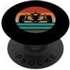 Classic Motorsport Apparel for Racing Fa Vintage Race Car Retro Motorsport Grafica Uomo PopSockets PopGrip Adesivo