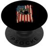 Drummer Gift Drumming Gifts & Drum Set S Divertente Drumming Art per uomo e donna Drumline Drum Set batterista PopSockets PopGrip Adesivo