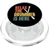 Drummer Gift Drumming Gifts & Drum Set S Divertente Drumming Art per uomo e donna Drumline Drum Set batterista PopSockets PopGrip per MagSafe