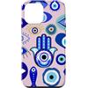Mystic Nazar Collective Custodia per iPhone 12 mini Simboli mistici del malocchio grafico - Boho Nazar Celestial Art