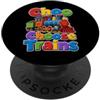 Choo Choose Trains Funny Train Lover Pun Choo Scegli Treni Divertente Treno Amante Giochi di parole PopSockets PopGrip Adesivo