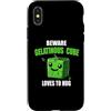 Fantasy Creature Humor Gelatinous Cube Custodia per iPhone X/XS Caution Gelatinous Cube ama abbracciare