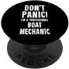 Marine Mechanic T-Shirts & Gifts Meccanico Barche PopSockets PopGrip Adesivo