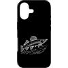 Jimbeels Custodia per iPhone 17 Luccio arte lineare Acquariofilo