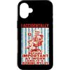 Burnout Aziendale Ufficio Sarcasmo Umori Custodia per iPhone 16 Plus Accidentalmente Importante Sul Lavoro Burnout Umorismo In