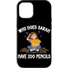 Funny Math Teacher Algebra Geometry Gift Custodia per iPhone 12/12 Pro Matematica Formula Algebra Calcolo Equazione Numero Insegnante di matematica