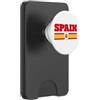 Spain Shield Red Yellow Lines Vintage De Vintage Spagna Retro Sport Fan Spagnolo Colori Rosso Giallo PopSockets PopWallet per MagSafe