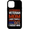 Proud Veteran Mom Heroes Mine Military S Custodia per iPhone 12 mini Orgogliosa mamma veterana La maggior parte delle persone non incontra mai i loro eroi regalo