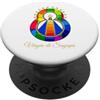Honduras Heritage Souvenir Honduran Root Nuestra Señora de Suyapa Patrona de Honduras Heritage Roots PopSockets PopGrip Adesivo