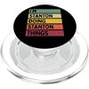 Personalized Gift Ideas Stanton I'm Stanton Doing Stanton Things Nome personalizzato divertente PopSockets PopGrip per MagSafe