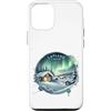 Happy Destiny Custodia per iPhone 12/12 Pro Lapponia Finlandia, Artico