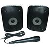 Lexibook, iParty, Set di 2 altoparlanti stereo Bluetooth®, microfono incluso, luminoso, durata della batteria 3H, Bluetooth 5.0, BTS500Z