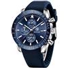 BENYAR BY BENYAR oorologi uomo Cronografo Movimento al Quarzo Orologio Elegante Sportivo di Moda Business orologi uomo 30 M Impermeabile e Antigraffio Regalo da Uomo