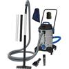 AquaForte Pond Vacuum Pro 1200 Watt, Dotato di pompa sommersa, Profondità 2,5 metri Volume del serbatoio 35 litri, Lunghezza cavo 4 metri, Sacchetto pre-filtro sigillabile, Accessori inclusi