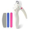 GOWTX Tagliaunghie in acrilico sbagliato, versatile, tagliaunghie False Tip Cutter Kit, Professionale Acrilico con spatola girevole, tagliaunghie per unghie in gel Cuticle Salon