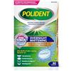 Polident Compresse detergenti antibatteriche per apparecchi dentali sbiancanti notturni, compresse per la pulizia del paradenti, 60 pezzi