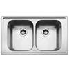 Smeg - Lavello Lineare Sp862 2 Vasche-acciaio Inox