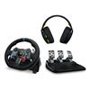 Logitech - G29 Driving Force Racing Wheel + G435-nero