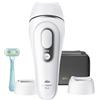 Braun Silkexpert Pro 5, Epilatore Luce Pulsata Smart, Epilazione Laser Peli Donna A Casa, Riduzione Permanente Dei Peli, Con 2 Testine, Custodia E Ras