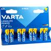 VARTA LONGLIFE POWER - BLISTER 8 BATTERIE STILO AA - MASTER CARTON DA 20 PZ