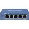 HIKVISION DS-3E0505P-E/M - UNMANAGED SWITCH 4PT POE GIGABIT + 1PT UPLINK